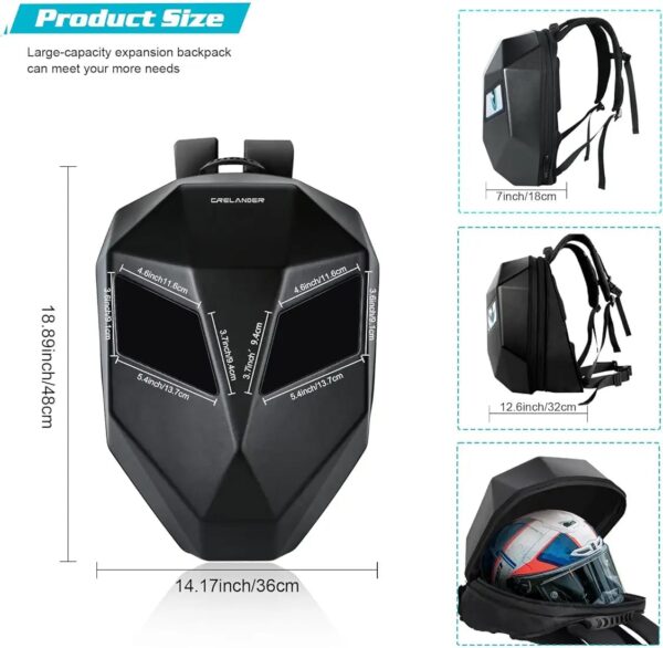 LED Knight Backpack bag