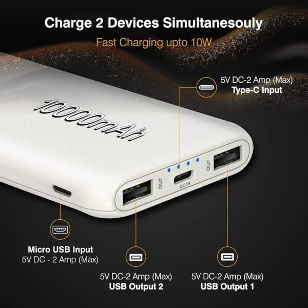 Mobile power bank Pro 25w (10000 mah)