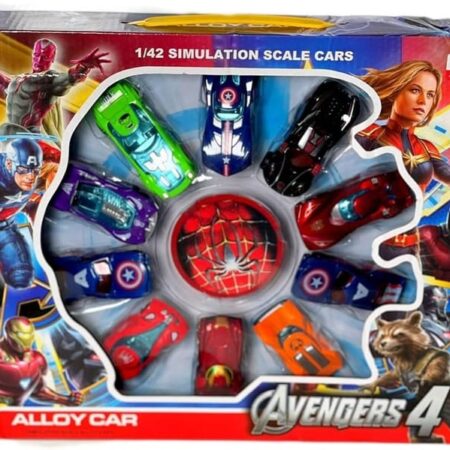 Avengers-themed metal die-cast toy cars