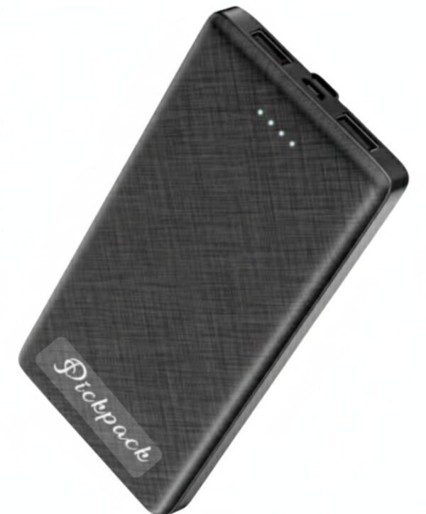 "Pickpack" branded power bank