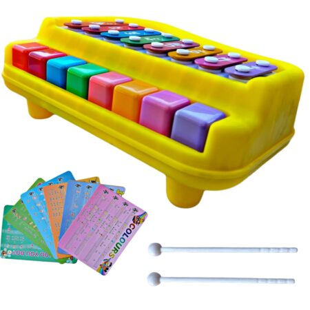 2-in-1 piano and xylophone musical toy for kids