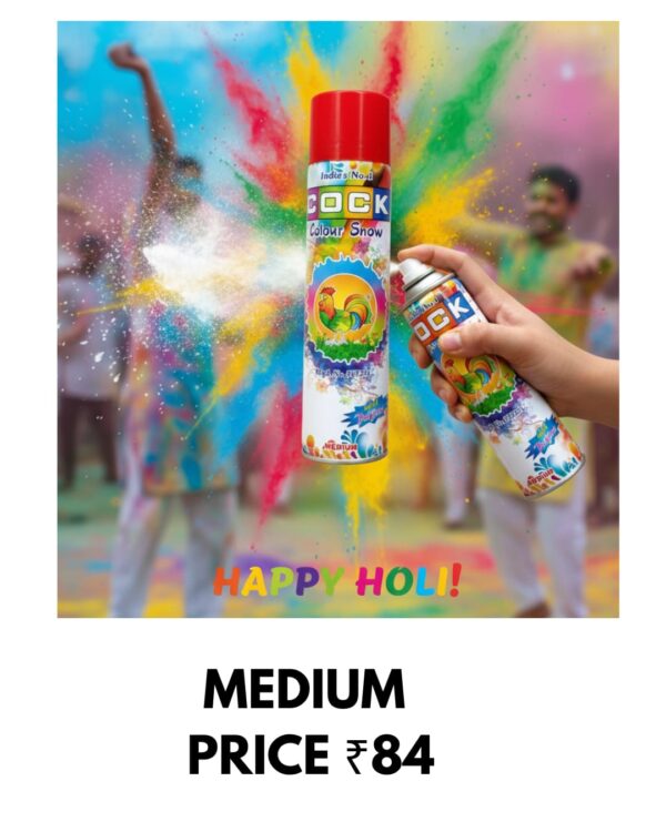 Cock snow spray medium