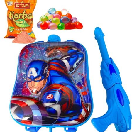 water gun toy with a backpack tank