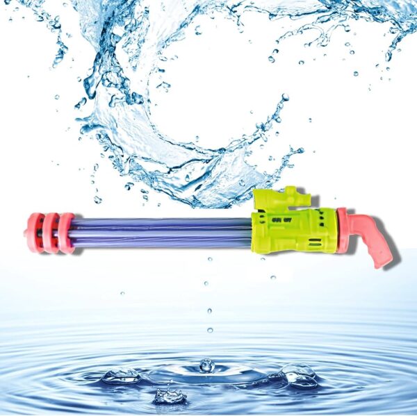Pump-action toy water gun