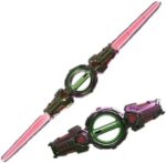 Fire Spin Sword Double-Edged Lightsaber