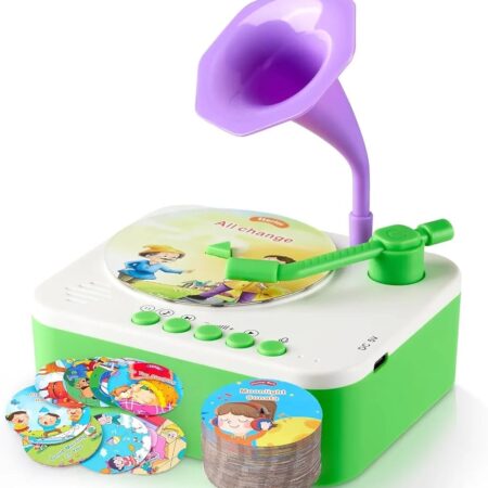 Children's phonograph story and music player