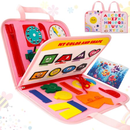 Montessori-style busy board