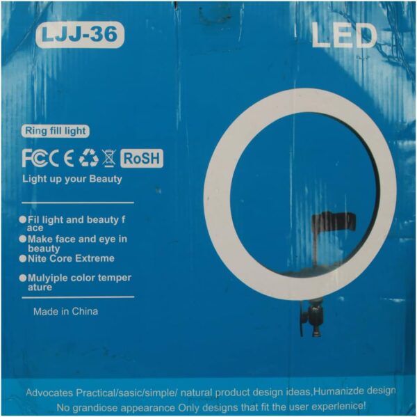 LJJ-36 LED Ring Light