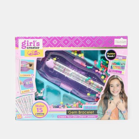Girl's Creator Gem Bracelet Maker set