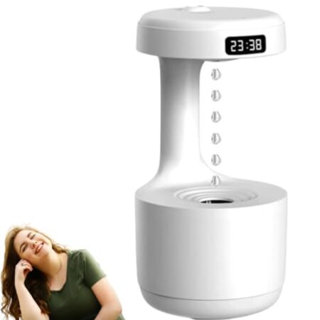 Anti-gravity water drop humidifier