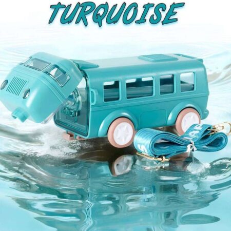 Bus-shaped water bottle