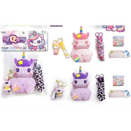 Kawaii unicorn-themed sling bags
