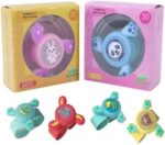 kids' LED light-up spinning slap bracelet