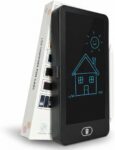 Built-in LCD writing tablet on the cover