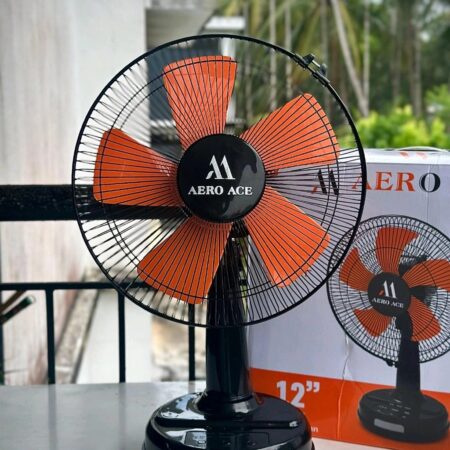 Aero Ace rechargeable high-speed table fan