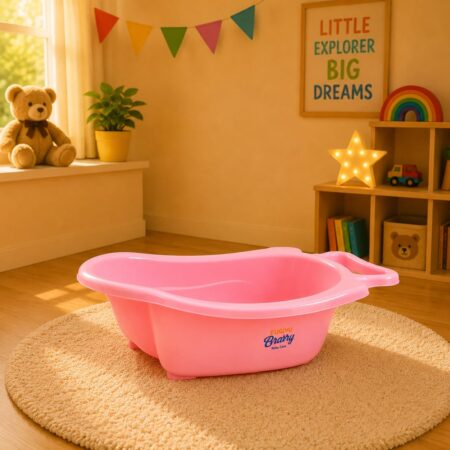 Eugivu Brarry plastic baby bathtub (CHERRY BATH TAB)